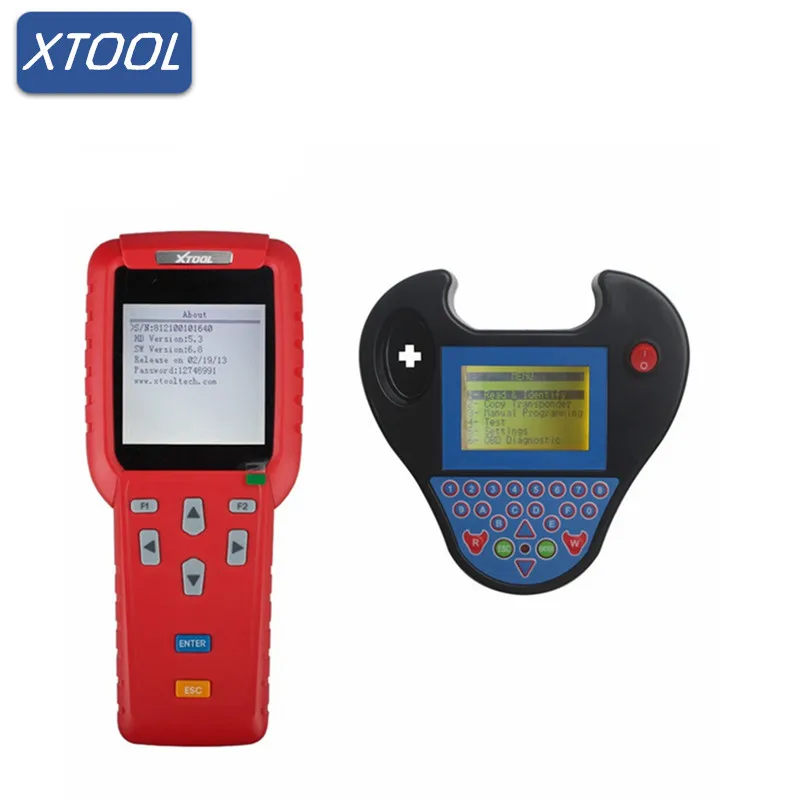 

Xtool X-100+ X100 Plus Auto Key Programmer Plus Mini Type Smart Zed-Bull Key Programmer Black Color No Tokens Limitation