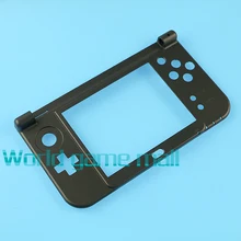 Черный для нового 3 DS LL корпус чехол для nintendo 3 DSLL XL запасная петля часть черная Нижняя средняя оболочка 12 шт./партия