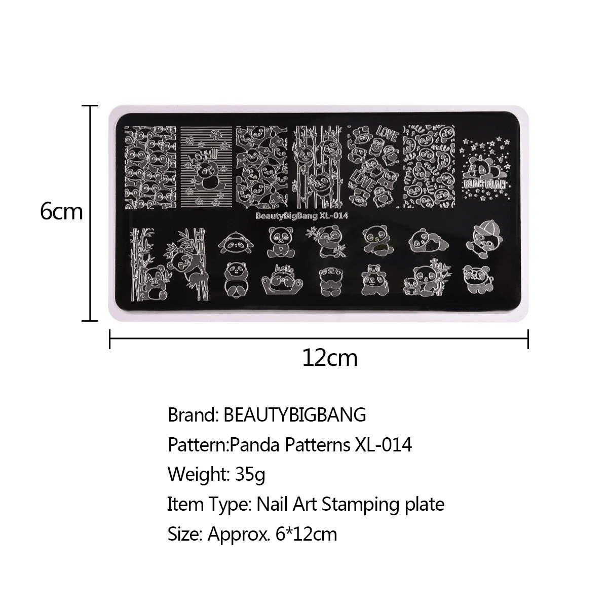 BeautyBigBang 6*12 см пластины для стемпинга ногтей природа мир цветок лист тема ногтей шаблонные штампы пластины для стемпинга ретро