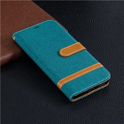 Denim Leather Flip Case For Huawei Y5 Y6 Y9 2018 Y5 2017 Enjoy 8Plus Honor 8C 7X 7C 7A Magnet Card Slot Wallet Cover Case Coque (13)