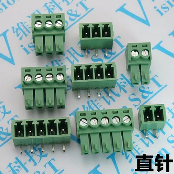 

Freeshipping 15EDG 3.81 Pitch 3.81mm 15EDGK 2P 3P 4P 5P 6P 7P 8P 9P 10P 11P 12P Screw Plug-in PCB Terminal Block