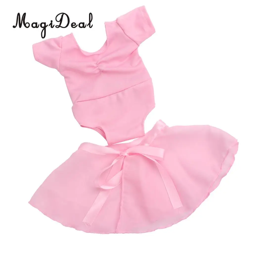 Adorable Cloth Doll Clothes Dress Ballet Outfits for 18 inch Our Generation Dolls Party Accessories