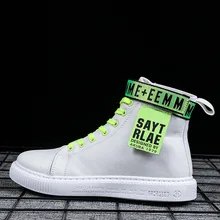 High Help Canvas Shoe Street Wind Youth Mens Shoes Casual Men Male Motion Leisure Shoe Tenis Masculino Adulto Sneakers Trainers