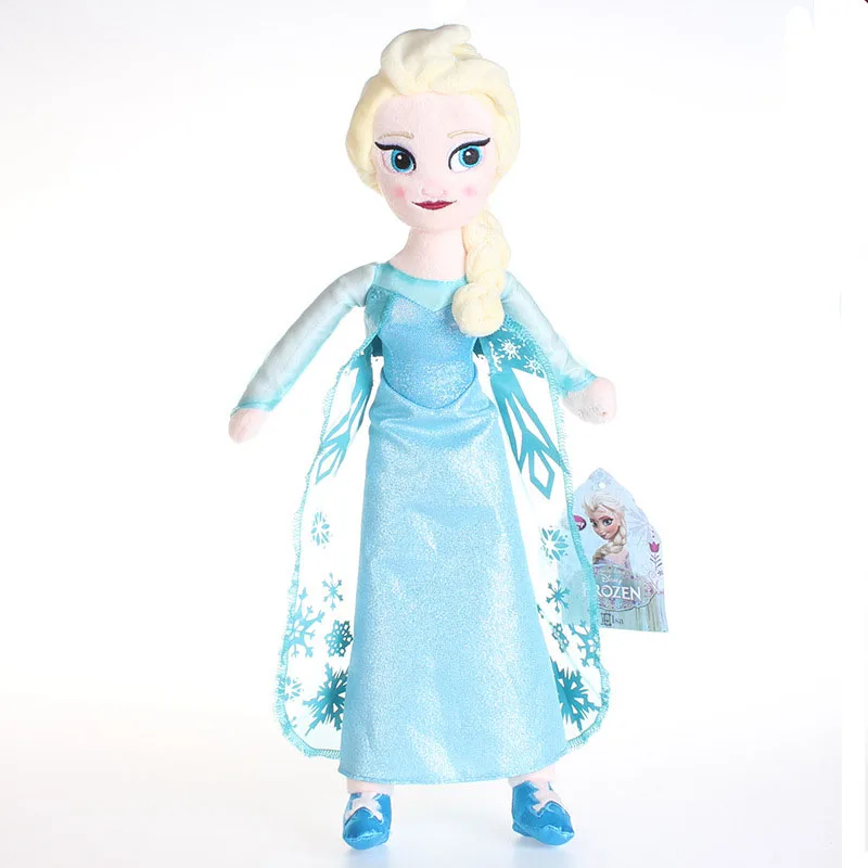 Дисней Холодное сердце 40-50 см Снежная королева Эльза Принцесса Мягкая кукла принцесса Анна Эльза куклы игрушки мягкие плюшевые детские игрушки Рождественский подарок