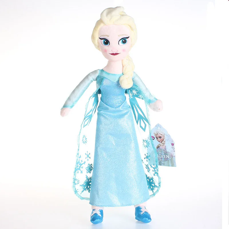Disney Frozen 40 50 см Снежная королева Эльза Принцесса чучела Кукла Анна куклы игрушки