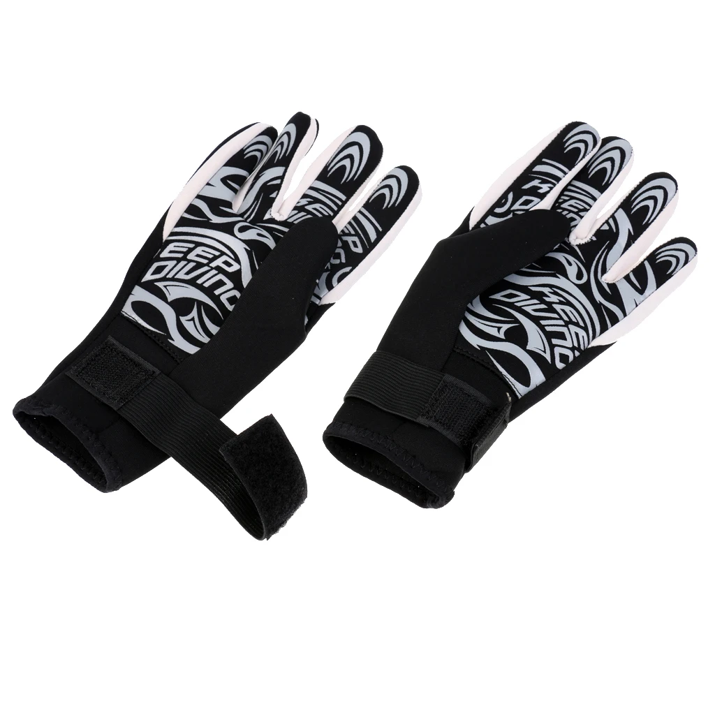 2pcs 3mm Neoprene Printed M/L/XL 3mm Neoprene Wetsuits Gloves for Diving Scuba Snorkeling 4