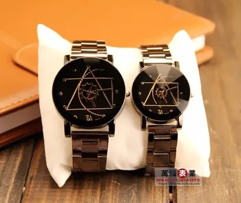 Relojes 2018 High quality Casual Geneva Silver Stainless steel Lovers Quartz Watch Fashion Design Unique Lovers Watch Promotio chasy hot sale fashion geneva men women silver stainless steel casual quartz watch black white dial lovers sport watch relogios