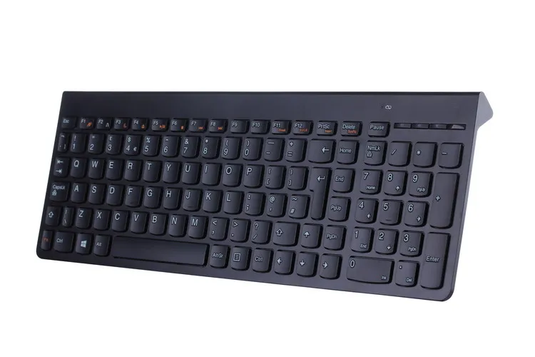 Оригинальные SK-8861 Кнопка шоколад 2.4 ГГц Беспроводной французский AZERTY раскладка клавиатуры и мыши для Lenovo ПК и все в-одном ПК