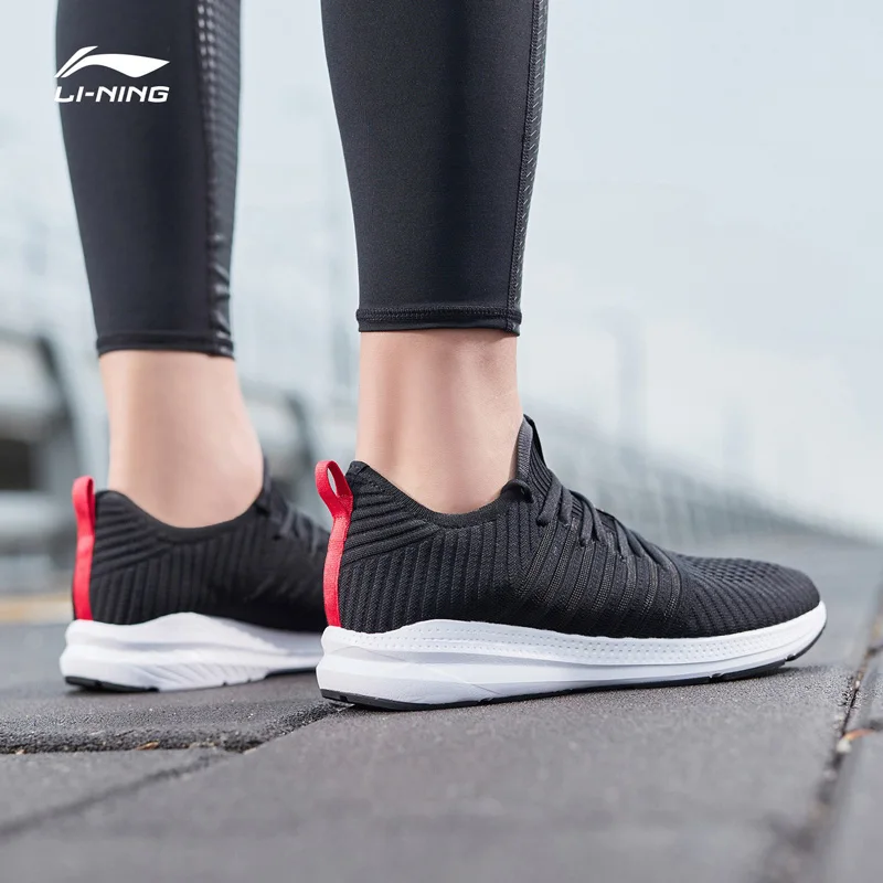 Li-Ning/мужские кроссовки для бега с подушечкой из реактора, дышащие, с монолитной подкладкой, светильник для фитнеса, спортивная обувь, кроссовки ARHP041 XYP917