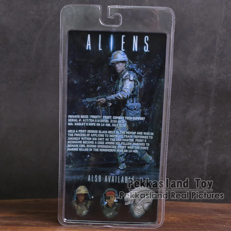 Инопланетянин NECA серия 9 Xenomorph Albino Дрон частный Ricco Frost Jenette Vasquez ПВХ фигурка