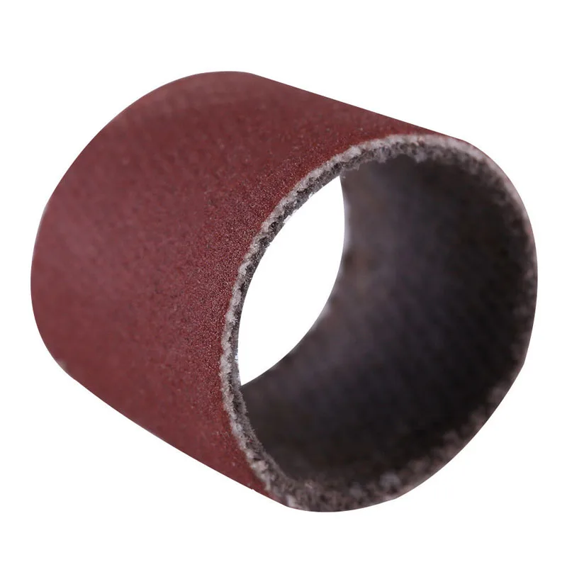 

100pcs 600 Grit Sanding Bands Drums Sleeves and 1/8inch Mandrel for Rotary Tool