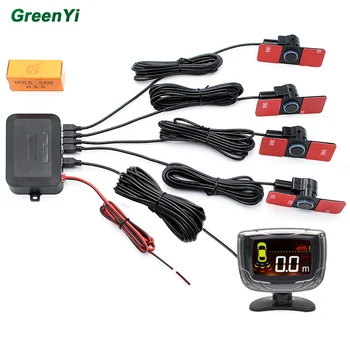 

Original Professional Car Parking Plat Sensor Buzzer 4 OEM Sensors 16mm Car Parktronic System