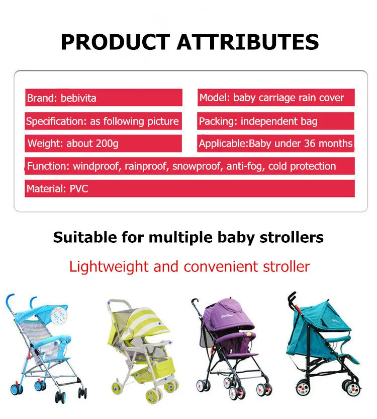 baby stroller rain cover 03