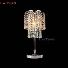 Laiting освещение мини ручек на выбор, хрустальные прикроватная настольная лампа современный кристалл столешница люстра центральные части для свадеб украшения