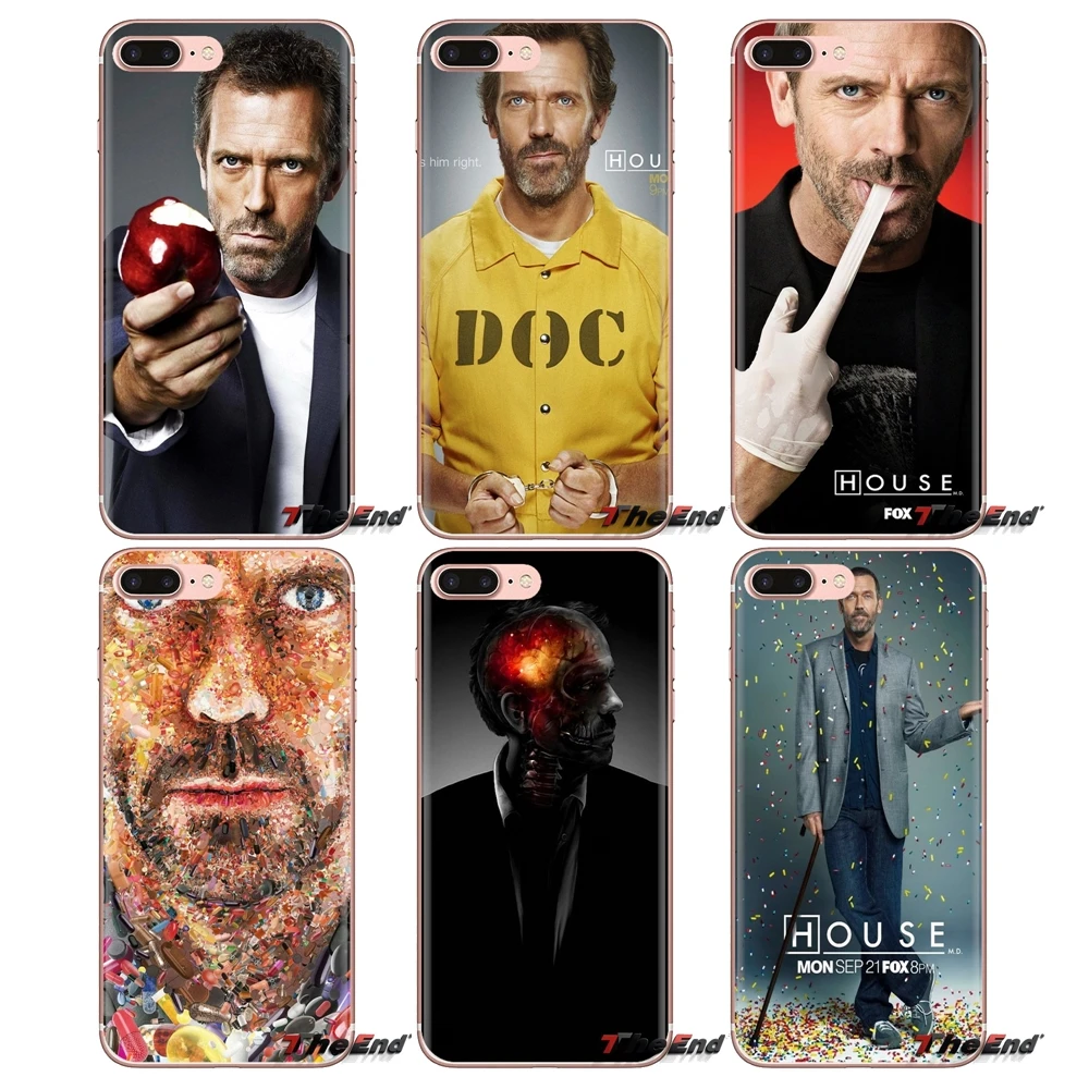 Мягкий ТПУ чехол для телефона Dr House Gregory Hugh Laurie Sony Xperia Z Z1 Z2 Z3 Z5 compact M2 M4 M5 C4 E3 T3 XA Huawei