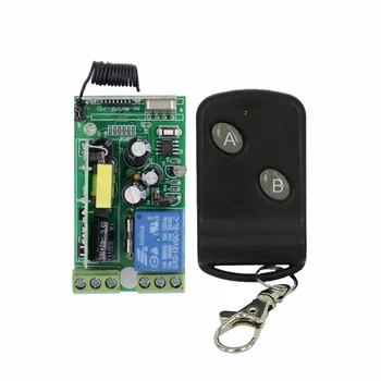 

AC 85V 110V 220V 230V 250V Wireless Remote Control switch 10A Relay Switch Receiver Transmitter For Lamp/Light LED Remote ON OFF
