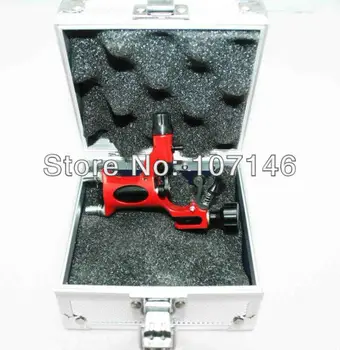 

Red Dragonfly Rotary Tattoo Machine Gun Tattoos & Aluminum Box Professional Tattoo Kits Supply
