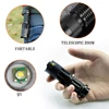 Ensemble de Promotion de dropshipping! Lampe de poche tactique LED T6, Mini torche Q5, Zoomable, imperméable, pour vélo ► Photo 3/6
