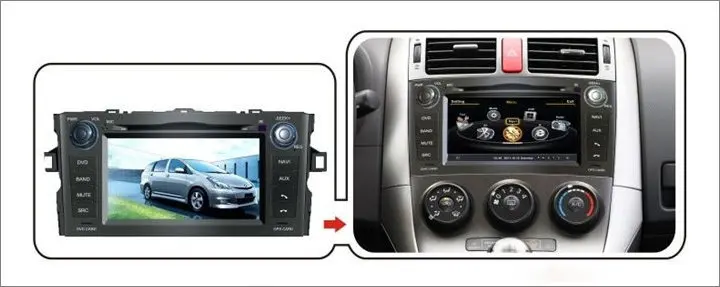 Perfect Liislee Car Android Multimedia For Toyota Corolla Hatchback / Auris Radio CD DVD Player GPS Navi Map Nav Navigation Audio Video 4