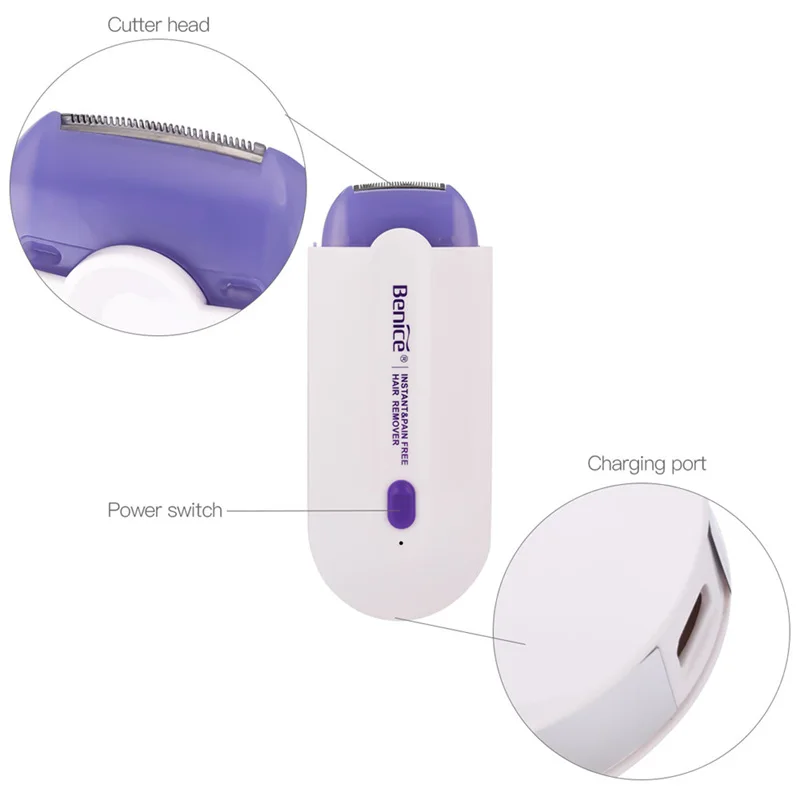Мини-светильник, лазерный эпилятор для женщин, электробритва, устройство для удаления волос, для женщин, мгновенная, без боли, перезаряжаемая Женская бритва S50