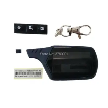 

A91 Key Shell Keychain Case For Russian Version Starline A91 lcd Remote Two Way Car Alarm System also For StarLine A61 B9 B6