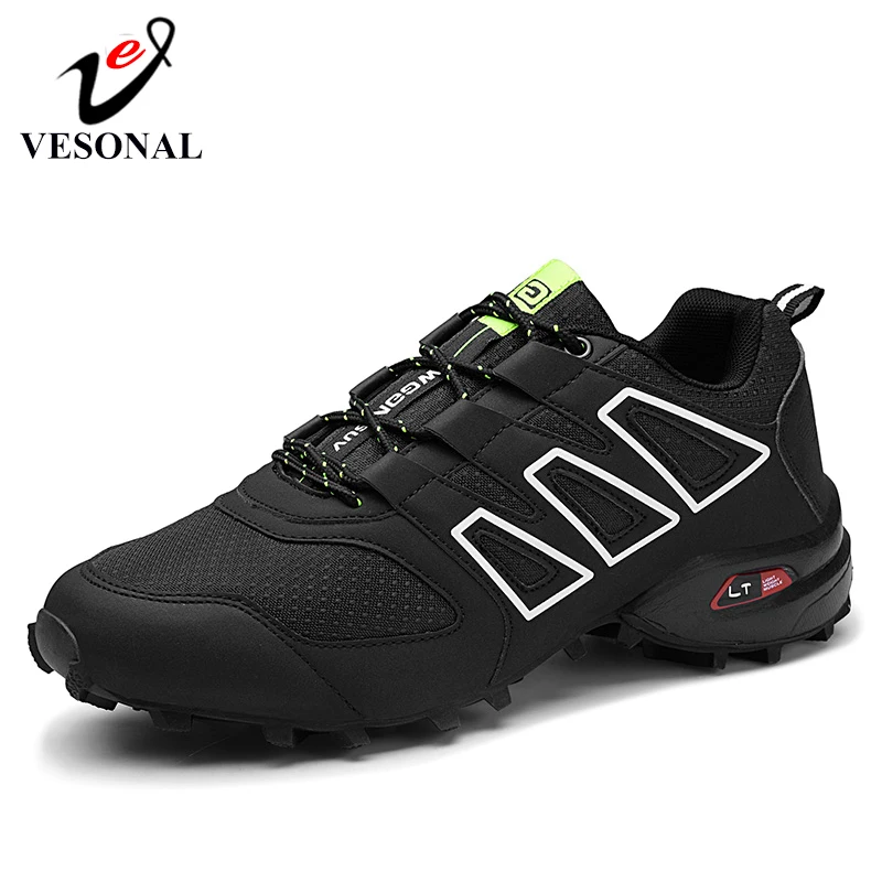 

VESONAL Big Size 39-47 Man Casual Shoes For Sneakers Men Adult Fashion New Autumn Outdoor Hiking Shoes Man Light Wear Resisting