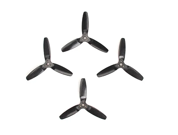 

4 PCs 2 Pairs Carbon Fiber Parrot Bebop Drone 3.0 Quadcopter Upgrade 3-Blade Propellers