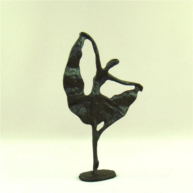 Miniature Bronze Figurine ballerina №3 sculpture art manual processing rare 