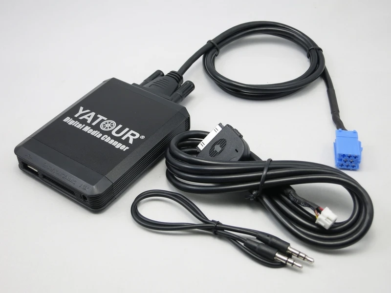 Yatour YT-M07 for iPod iPhone USB SD AUX Digital Media Changer For Smart 450 Lancia Lybra Fiat Brava Bravo Marea Grundig Audio фаркоп aragon fiat bravo 2007 lancia delta 2008