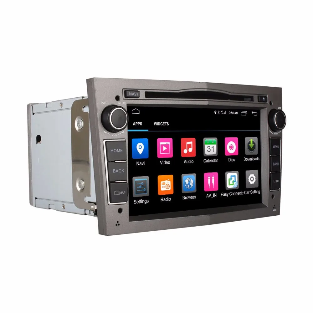 HD 1024*600 Octa Core 2GB RAM Android 6 0 для Opel Vectra C D Vivaro Meriva Antara Astra Corsa Zafira автомобильный DVD плеер