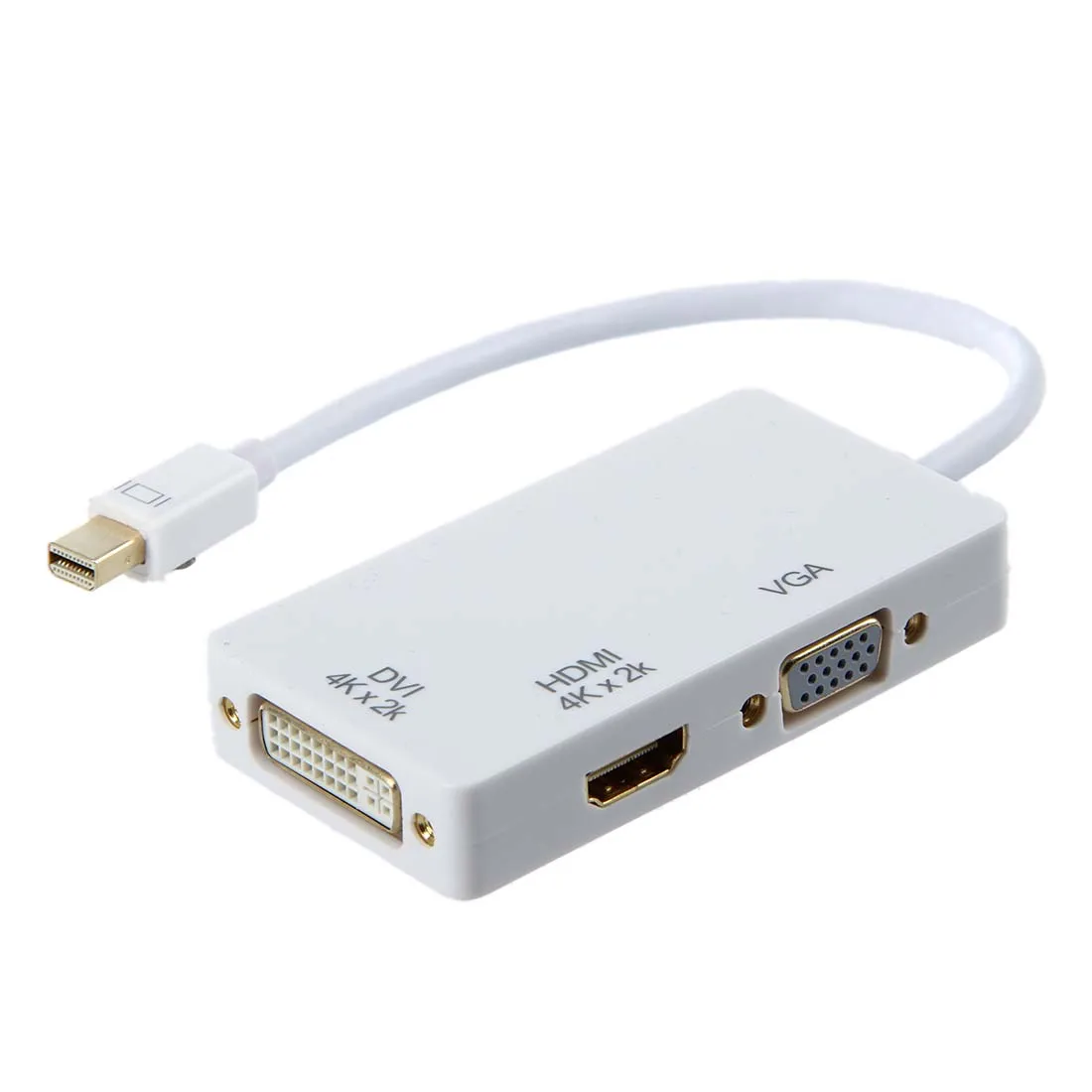 Compatible HDMI & VGA & DVI Video Cable to HDTV Converter Over for Apple Mac MacBook Pro Air