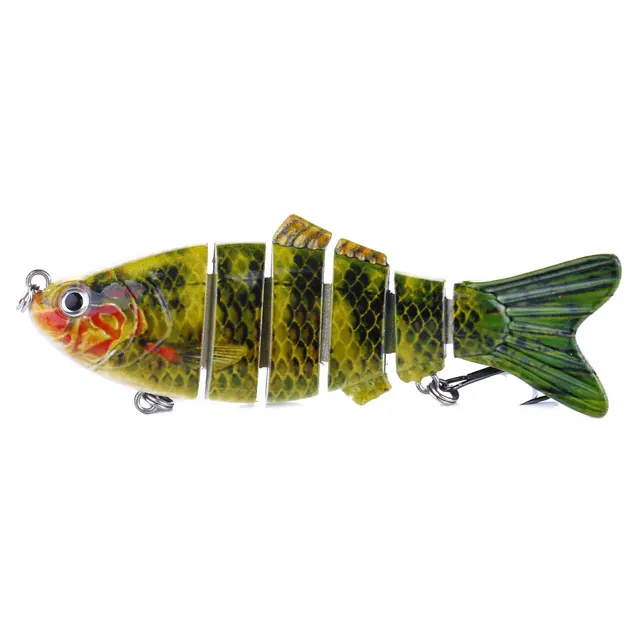 Fishing Hard Lure Crankbait  Fishing Baits - Fishing Lure 10cm 20g 3d Eyes  6-segment - Aliexpress