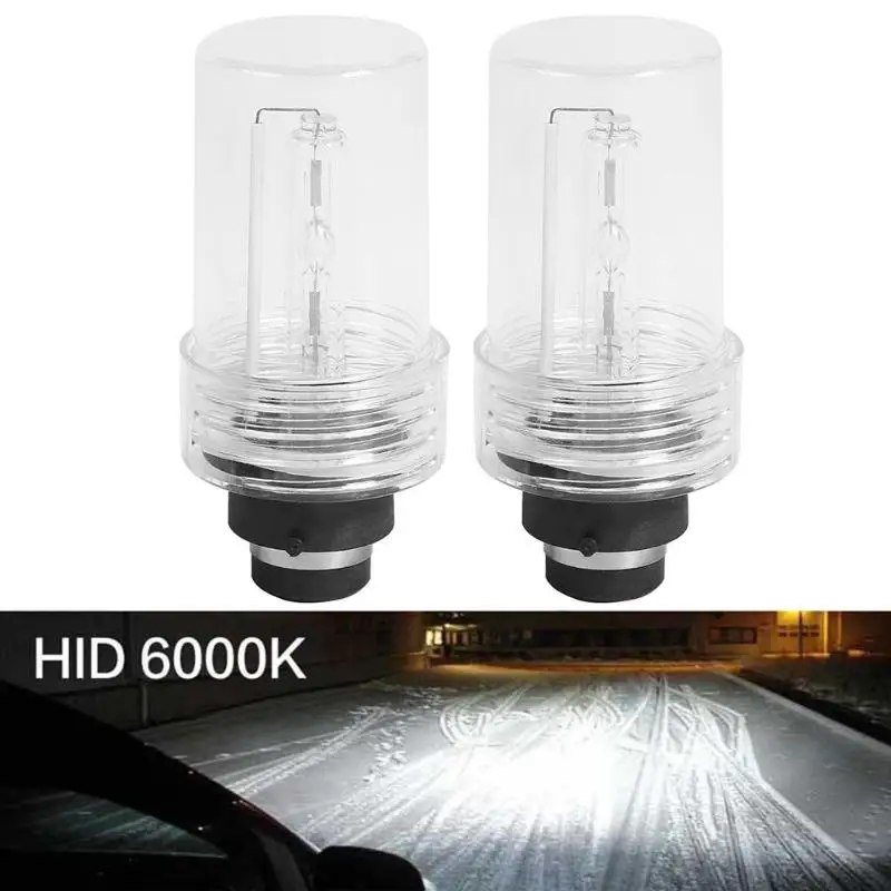 VODOOL 2 шт. Замена фар автомобиля D2-BBT/D2-BDT 35 Вт HID ксеноновые автомобильные фары лампы 6000 K 8000 K лампы для фары запчасти