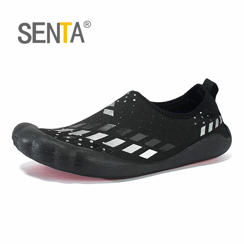

Beach Sandal Quickly-dry Men Swimming Water Shoes Barefoot Shoes Seaside Surfing Shoes Adult Flat Soft Seaside Walking Sneakers