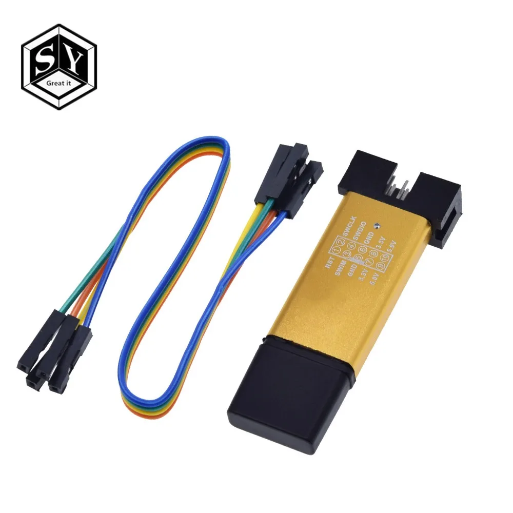 1 шт. Great IT комплект ST LINK Stlink Link V2 Mini STM8 STM32 симулятор загрузки программирования с