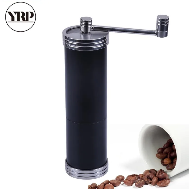  YRP Stainless Steel Coffee Grinder Manual Spice Nut Pepper Seed Coffee Bean Espresso Burr Machine K - 32963488388