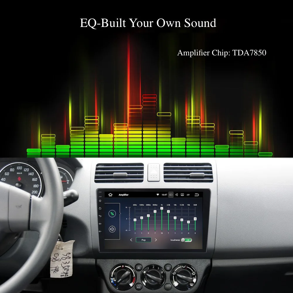 Clearance Car 1 din radio android 7.1 GPS Navi for Suzuki Swift 2008 + autoradio navigation head unit multimedia video play stereo 2Gb Ram 4