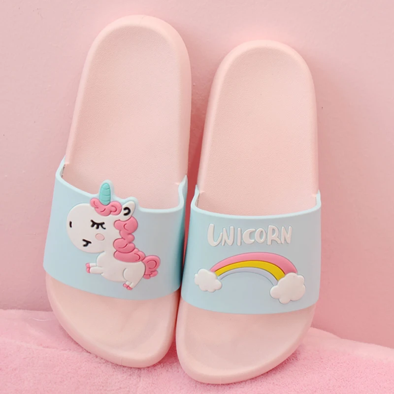 Children Beach Unicorn Slippers -Unicorn Fashion HTB1PEXybvvsK1Rjy0Fiq6zwtXXaV
