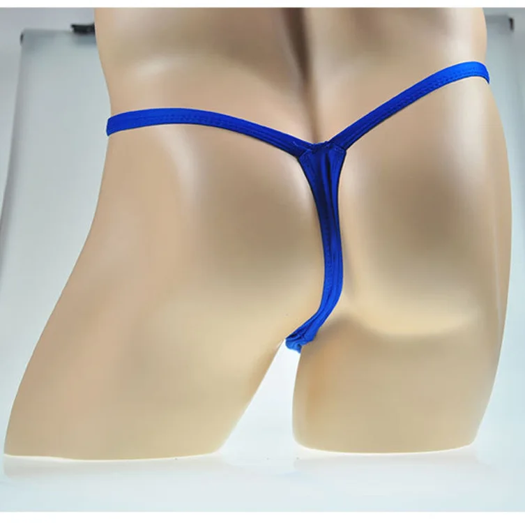 Сексуальные мужские стринги нижнее белье T Back C G String Thong прозрачный чехол для