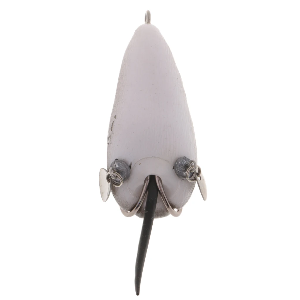 Weedless Topwater Mouse Floating Soft Rubber Bass Snakehead Fishing Lure app&acirc;t de p&ecirc;che Se&ntilde;uelo de la pesca