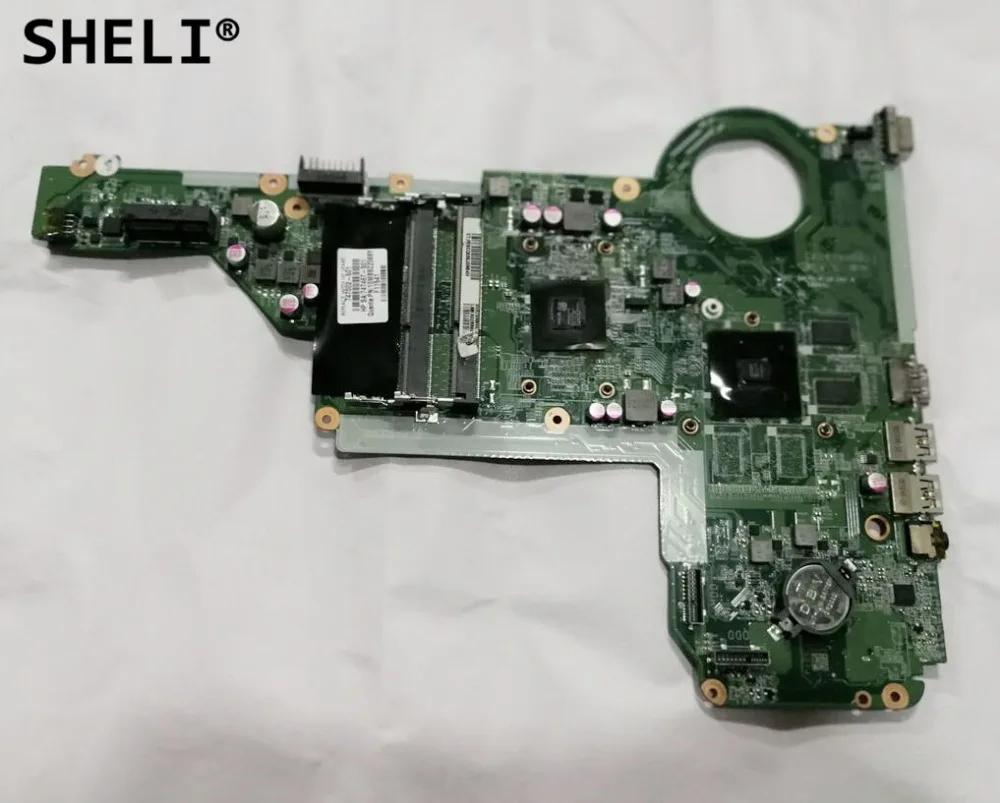 

SHELI For HP 17-E 17Z-E 15-E Motherboard with A4-5000 cpu 1GB DA0R76MB6D1 747002-001 747002-501