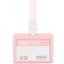 Застежка из АБС работы держатель для сотрудника именной Обложка на удостоверение личности горизонтальной работы сертификат идентификации знак YH6031+ 6722