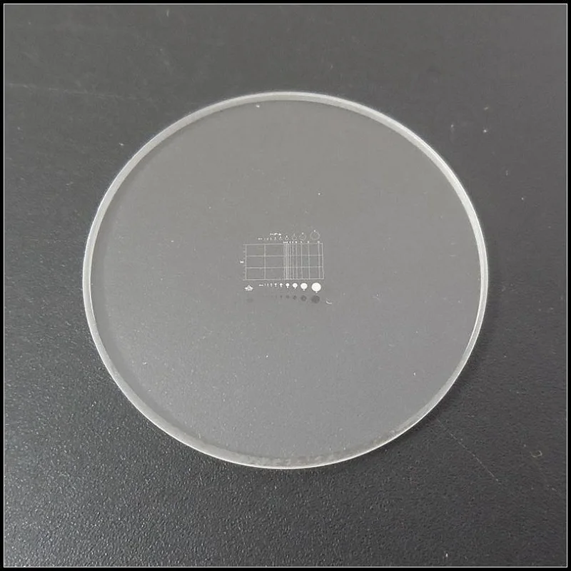 Eyepiece Micrometer Area Measuring Microscope Micrometer C2 Type Net-shaped Eyepiece Micrometer Optical Glass Lens CAT902 C2