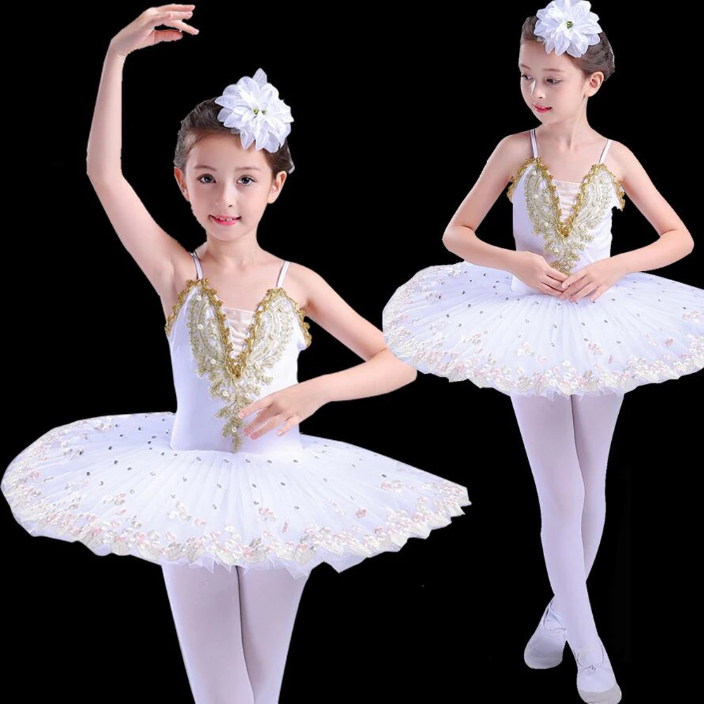 Профессиональная балетная пачка; Детские костюмы с лебедем и озером; детское балетное платье; детская пачка; одежда для сцены для девочек; Одежда для танцев