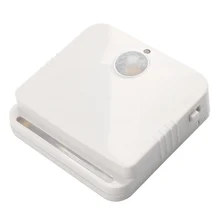 2 шт. светодиодный Ночной светильник с датчиком движения, лампа для коридора, лестничный светильник, настенный светильник, шкаф для шкафа, 3 светодиодный беспроводной PIR активированный Аккумулятор для помещений