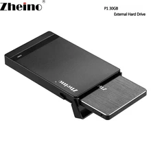 Zheino USB 3 0 P1 30GB SSD Portable external hard drive 2 5 inch SATA3 2D
