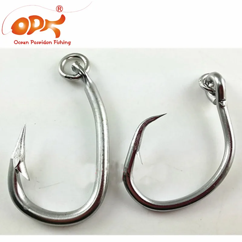 3pcs/lot Super Carbon Strength Shark Hook Tuna Plated Anticorrosive
