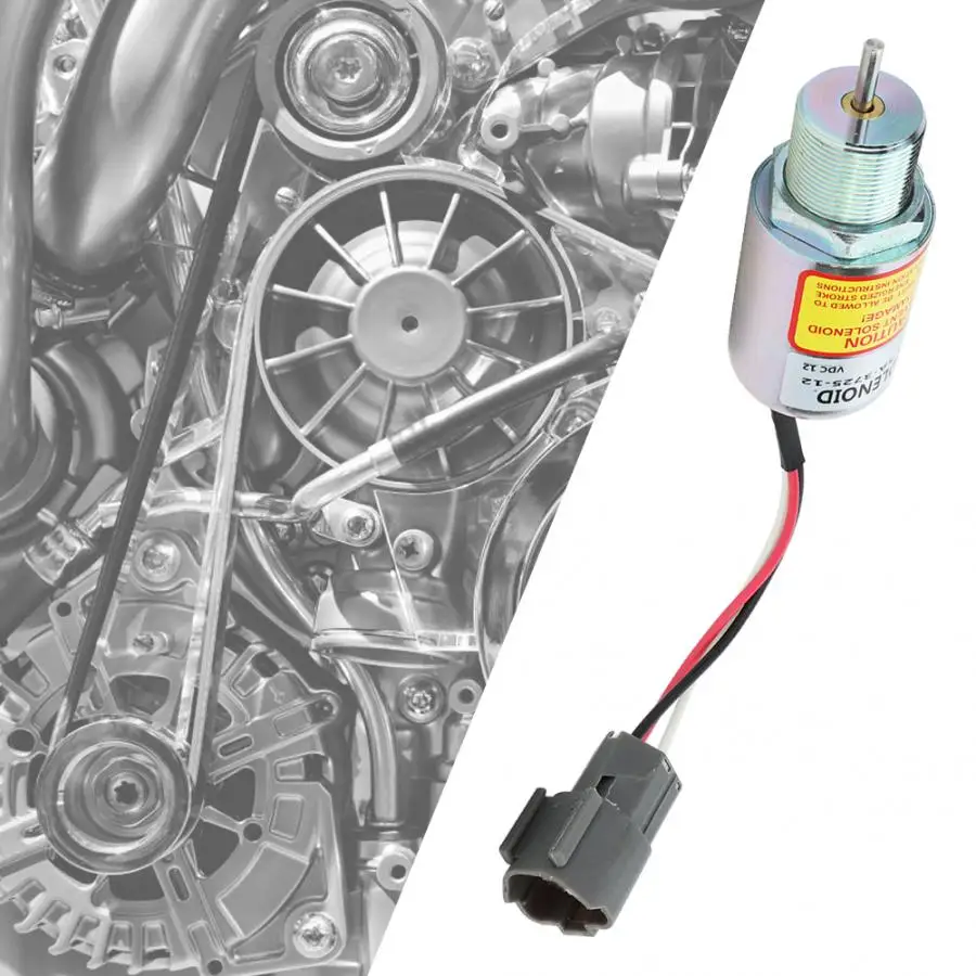 12V остановки двигателя и flameout электромагнитный клапан SA-3725-12 подходит для MITSUBISHI двигателя