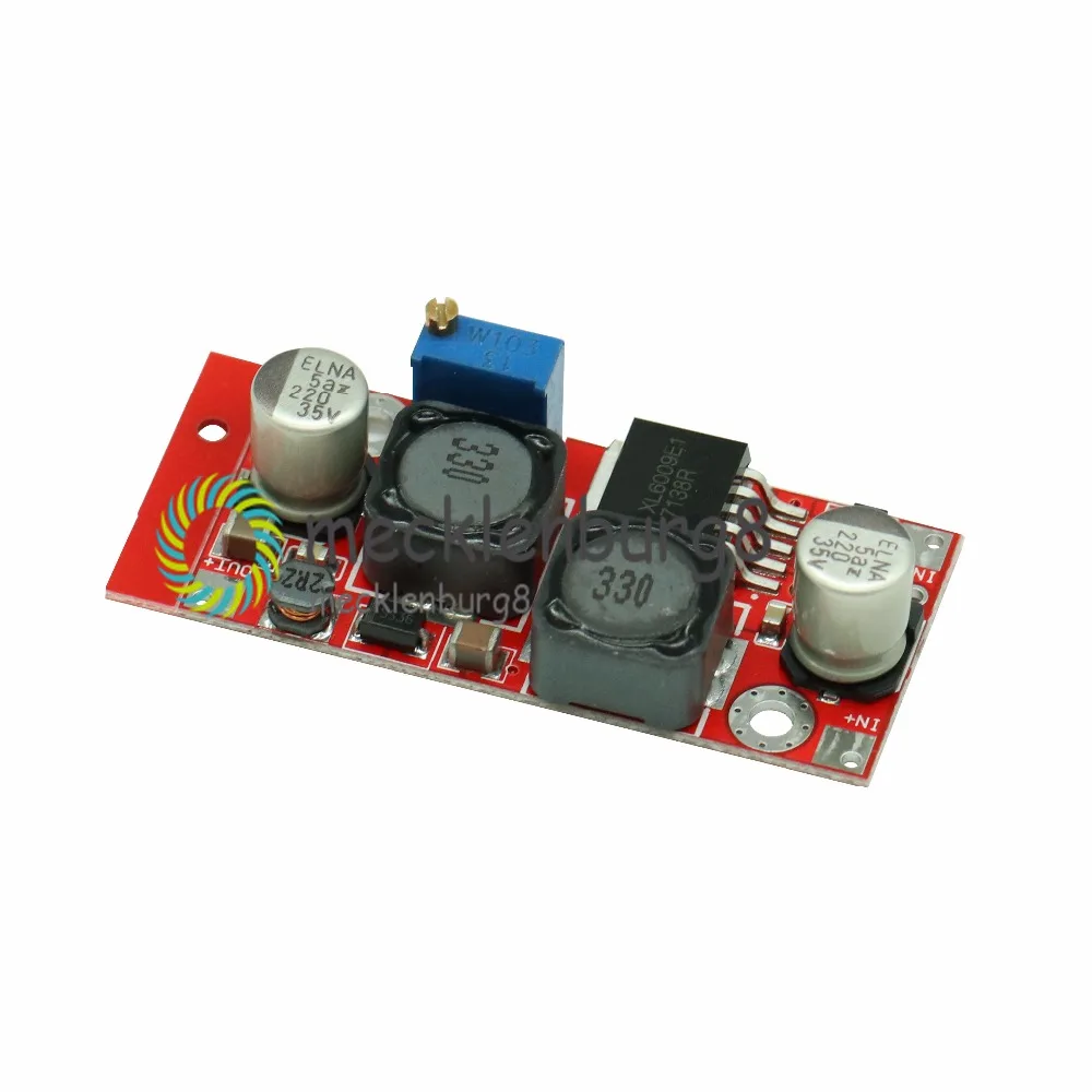 XL6009 DC Step Up Down модуль питания Buck 3 8 32V до 1 25 35V Солнечный преобразователь напряжения
