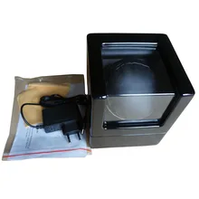 Черное дерево+ кожа Автоподзавод Моталки Поле батареи/EU/US/UK/АС Plug повернуть движения ratato коробка моталки часовой бренд аксессуары